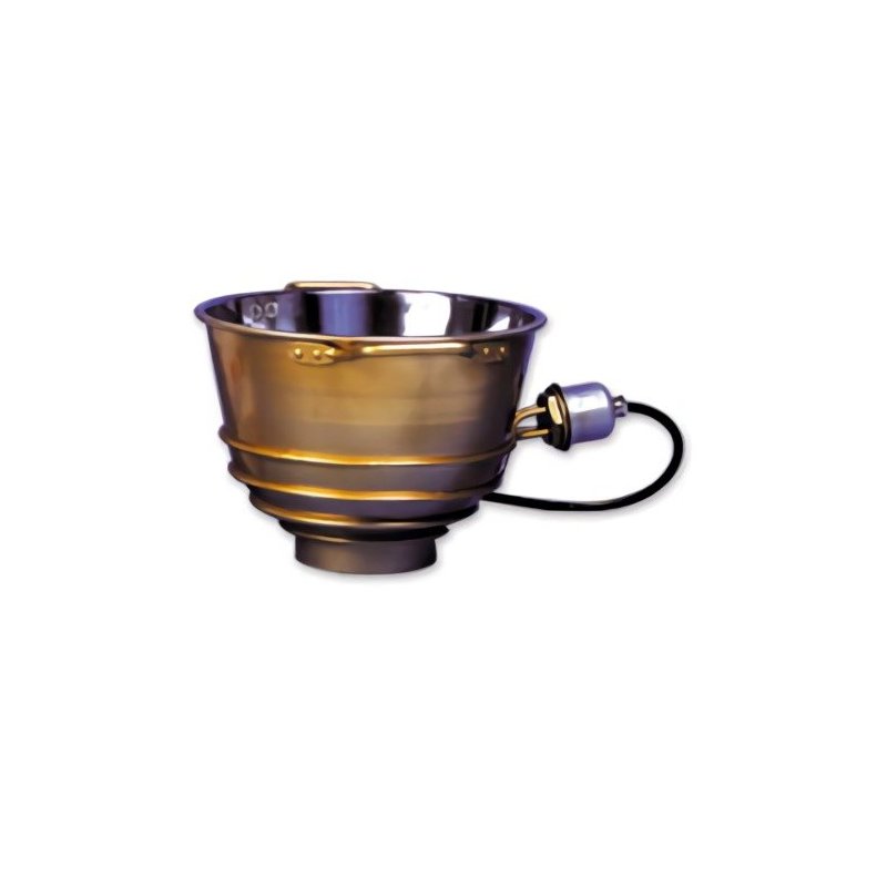 Cazo eléctrico de cobre profesional de 4 litros CE4
