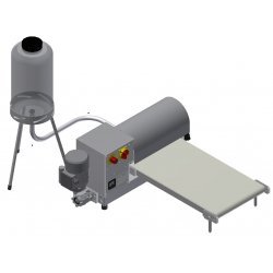 La Monferrina C1. Maquina automática para crepes redondas de 320 Ø