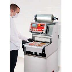 Valko TVG 40- Termoselladora de barquetas con vacío en ATM y Skin-Pack
