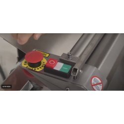 Laminadora con rodillos de madera para pasta o repostería artesana RSF40