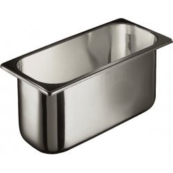 Cubeta de acero inoxidable para helado de 360x165x120. Capacidad 5 litros