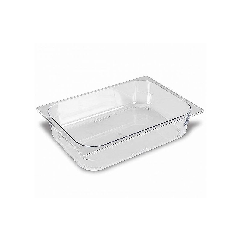 Cubeta de policarbonato para helado de 360x250x80. Capacidad 6,5 litros