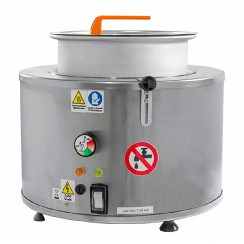 Maquina para caramelizar frutas