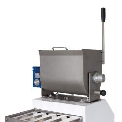 Máquina para hacer pasta fresca VW6DV. Extrusora de producción 26 Kg/h