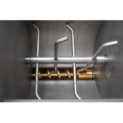 Máquina para hacer pasta fresca VW6DV. Extrusora de producción 26 Kg/h