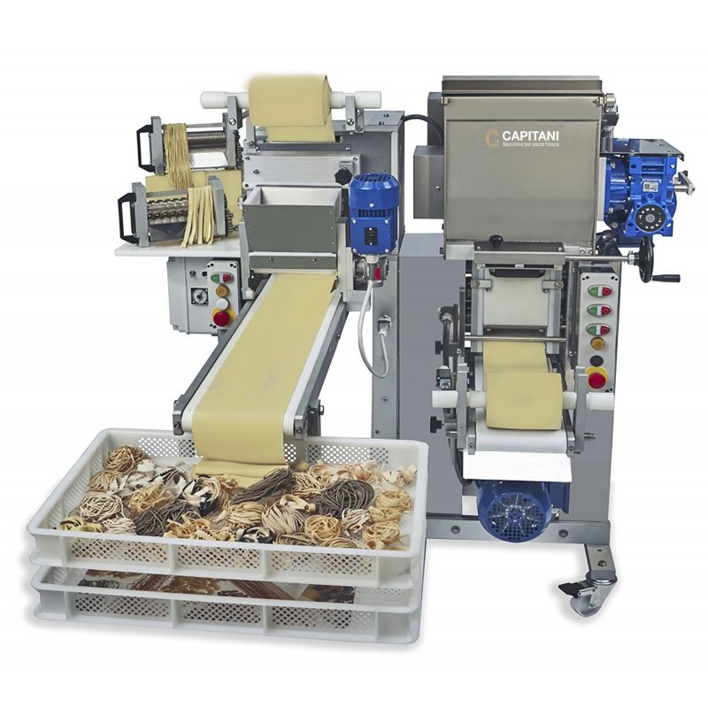 Maquina para fideos o noodles Yakisoba y Ramen KTS160NOOD. Cuba de 22Kg