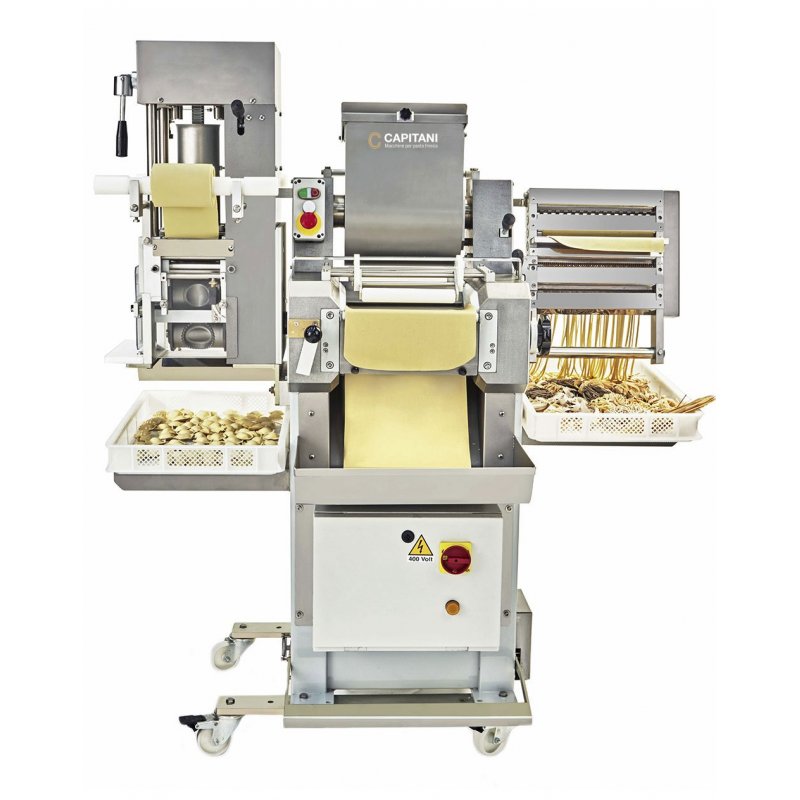 Maquina combinada amasado+raviolis+pasta larga Capitani Universal 85 SUPER