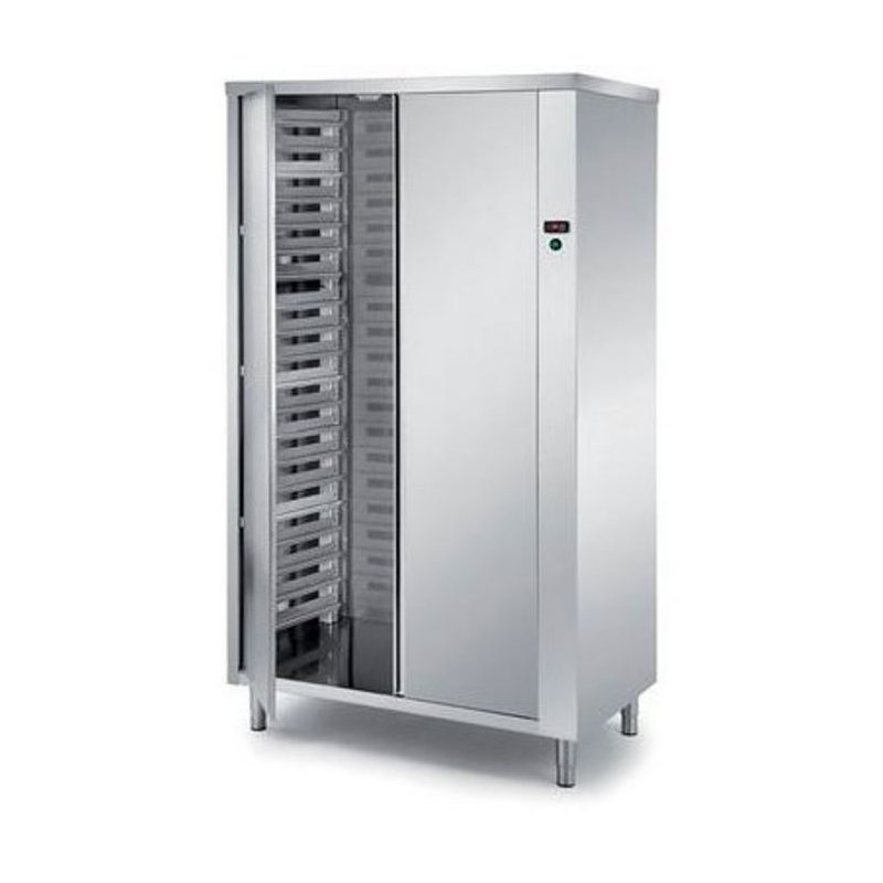 Armario de fermentación directa con humidificación AMR12 - 40 bandejas de 40x60