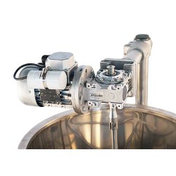Tanque de calentamiento, enfriamiento y fusión eléctrico para cosmética con pala mezcladora de 100 litros