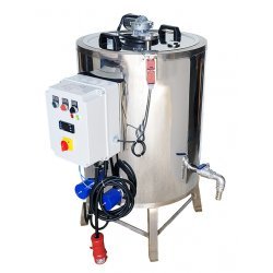 Pasteurizador y cuba de cuajar eléctrica para leche, yogur y queso de 200 litros