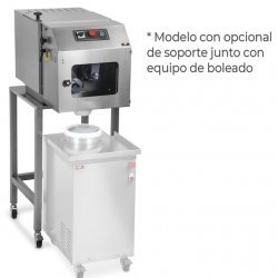 Porcionadora de 50 a 300 gr de masa para pizzería y panadería. Hidratación hasta el 55-60%