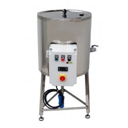 Tanque de calentamiento, enfriamiento y fusión eléctrico para cosmética de 50 litros