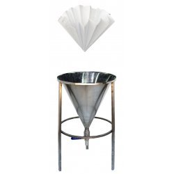 Dosificador manual de 25 litros en acero inoxidable