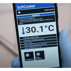 Cocedor al vacío de inmersion Softcooker WI-FOOD NFC para sous-vide