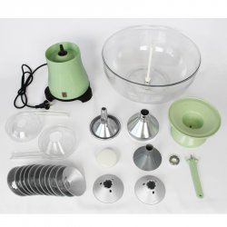 Separador de nata y leche desnatada para la elaboración de mantequilla LCFJ 90 litros/h PP