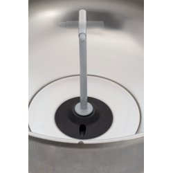Separador de nata y leche desnatada para la elaboración de mantequilla LCFJ 130 litros/h ERR