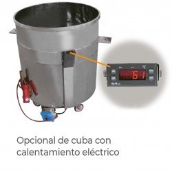 Amasadora planetaria industrial CPL16200VE 200 Lt - con variador