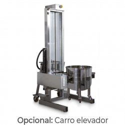 Amasadora planetaria industrial CPL16250VE 250 Lt - con variador