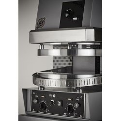 Formadora de bases de pizza con borde OEM Pressform PF35MT SV -  Pizzaform Profesional