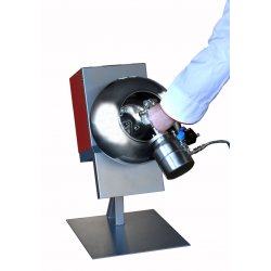 Grageadora recubridora para chocolate de 20 Kg en acero