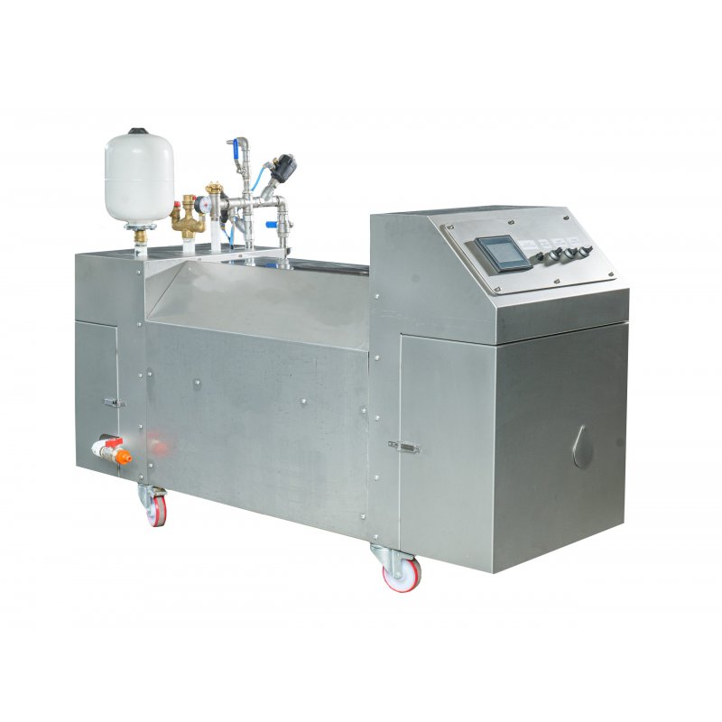 Pasteurizador de zumos de 1.000 litros/hora a gas