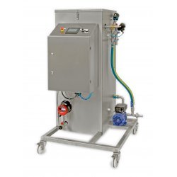 Pasteurizador de zumos de 300 litros/hora eléctrico