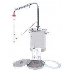 Extractor destilador de aceites esenciales profesional para plantas, hierbas y flores de 20 lt.