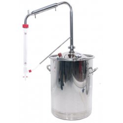 Extractor destilador de aceites esenciales profesional para plantas, hierbas y flores de 65 lt.