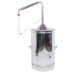 Extractor destilador de aceites esenciales profesional para plantas, hierbas y flores de 250 lt.