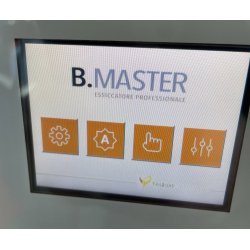 Deshidratador industrial BioMast Plus Twin WIFI de 72 bandejas 70X50 de doble flujo y pantalla táctil programable