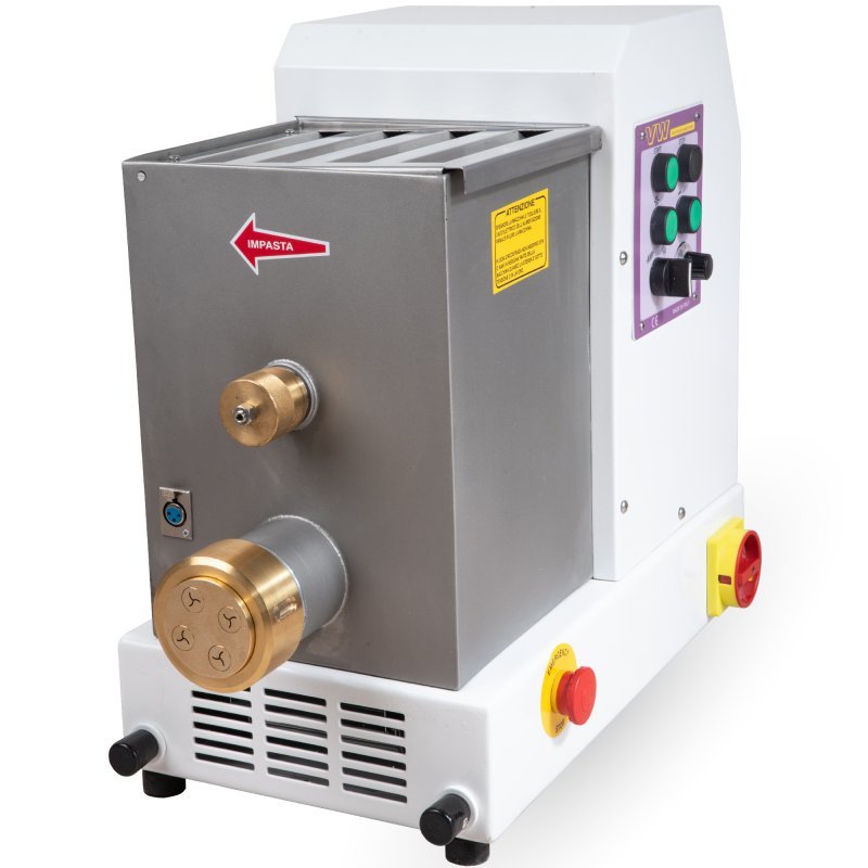 Máquina para hacer pasta fresca VW3. Extrusora de producción 11 Kg/h