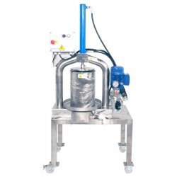 Prensa automática hidráulica para flores y plantas de 20 litros