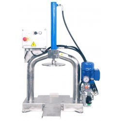 Prensa automática hidráulica para flores y plantas de 20 litros