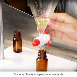Extractor destilador de aceites esenciales para plantas, hierbas y flores de 12 lt. PLUS