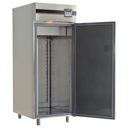 Cámara de fermentación controlada de alimentos y vegetales con calor y generador de vapor de 52 bandejas de 40x60