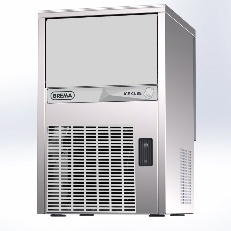 Fabricadora de hielo Brema CB 246 refrigerado por AGUA - Producción diaria 26kg de 33g