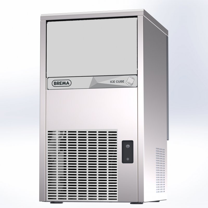 Fabricadora de hielo Brema CB 249 refrigerado por AGUA - Producción diaria 29kg de 33g
