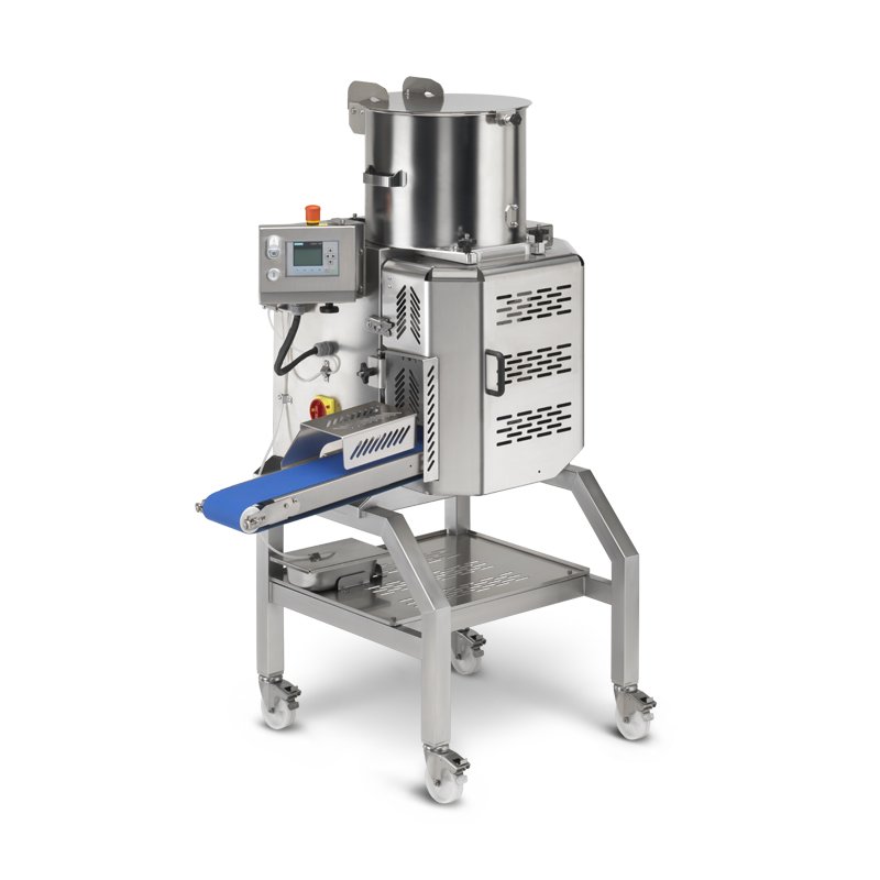 Maquina para hamburguesas y albóndigas automática Minerva C/E HF
