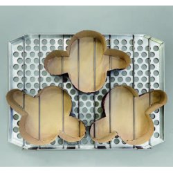 Bandeja para Panettone y Colomba de 80x65 para horno rotor profesional