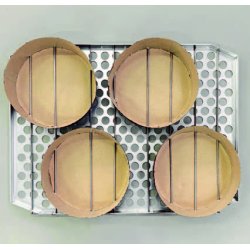 Bandeja para Panettone y Colomba de 80x65 para horno rotor profesional