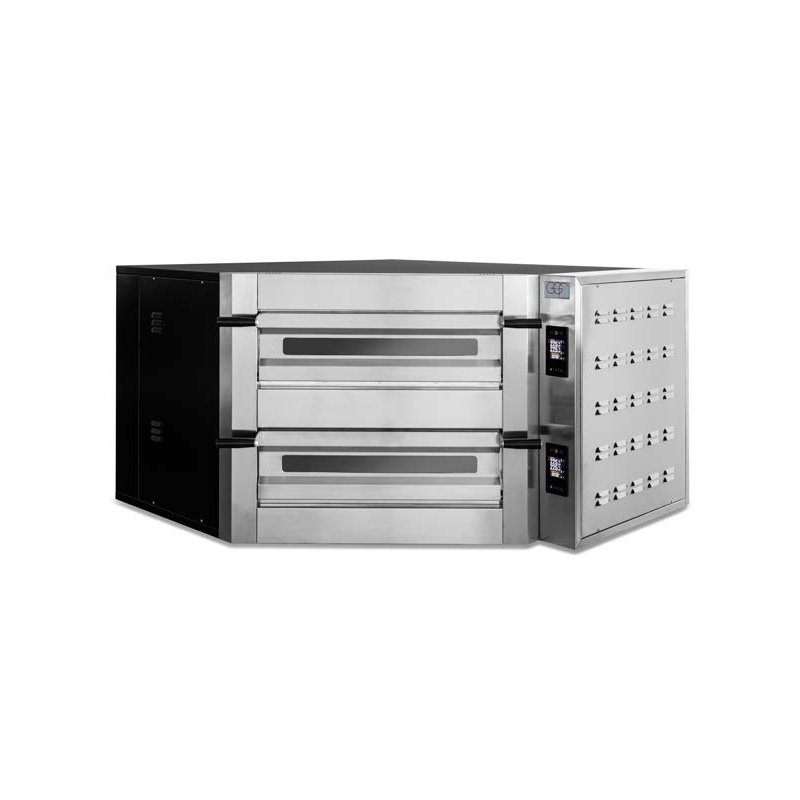 Horno de esquina para 7+7 pizzas de 36cm Ø De Luxe 2