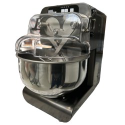 Miss Baker PRO XL Inox Limited Edition Negro Onice con cuba de 20 litros/6-8 Kg. Amasadora de brazos gemelos