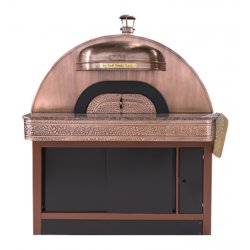 Hornos eléctricos para pizza Napolitana de cobre. Aprobados por la Vera Pizza Napoletana. De 5, 7 o 9 pizzas de 33 cm.