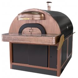 Hornos eléctricos para pizza Napolitana de cobre. Aprobados por la Vera Pizza Napoletana. De 5, 7 o 9 pizzas de 33 cm.