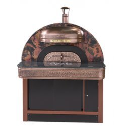 Horno eléctrico para pizza Napolitana Cobre Bruñido. Aprobados por la Vera Pizza Napoletana. De 5, 7 o 9 pizzas de 33 cm.