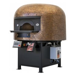Horno rotativo para pizza napolitana de leña, a gas, a pellets o combinados. Importadores oficiales
