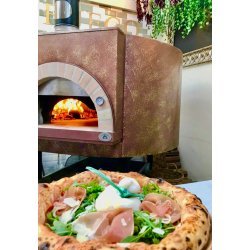 Hornos estáticos de encastre o metal para pizza Napolitana a leña, gas, pellets o combinado.