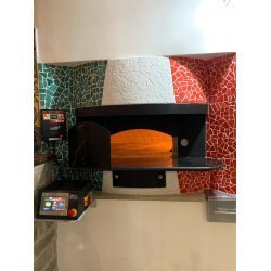 Hornos estáticos de encastre o metal para pizza Napolitana a leña, gas, pellets o combinado.