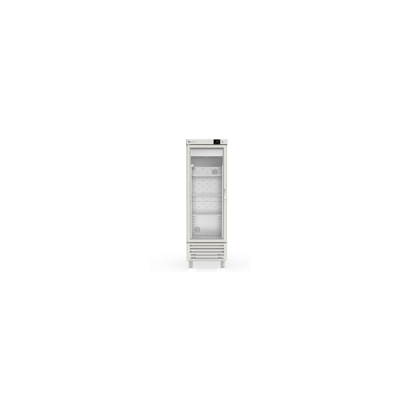 Armario de curación y secado para charcutería de 505 litros con puerta de cristal
