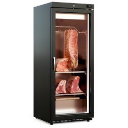 Armario expositor para maduración de carne de 2 estantes y 240 Litros